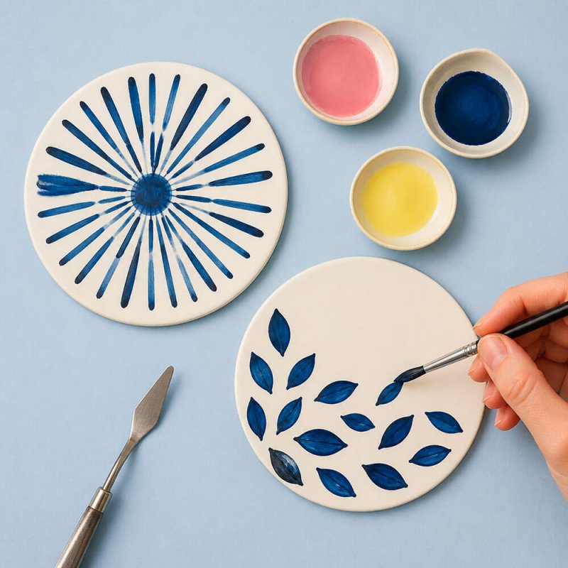 Molde para hacer posavasos para pintar
