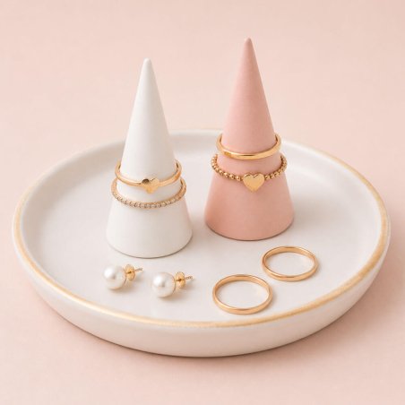 Molde para hacer joyero para anillos