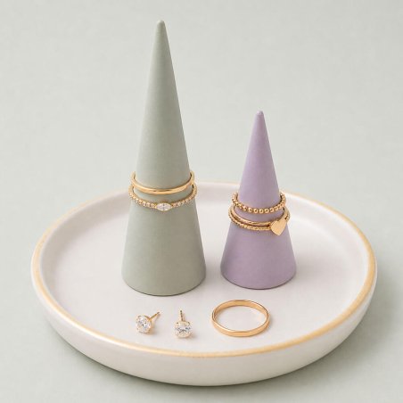 Molde para hacer guarda anillos 8 cm