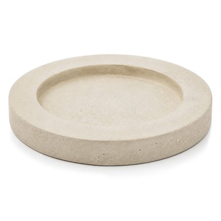 Molde para hacer plato portavelas de cemento