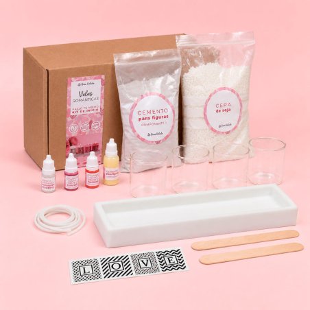 Kit velas romanticas