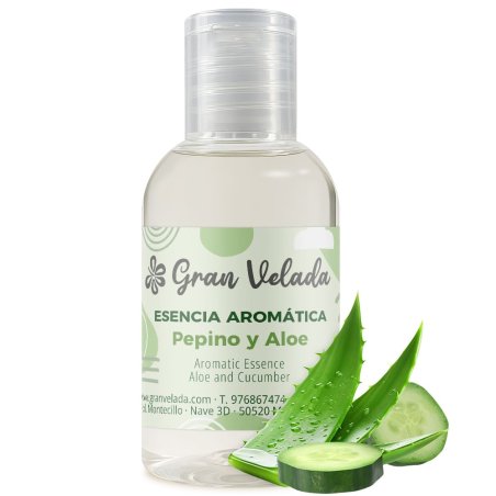 Esencia aromatica de pepino y aloe