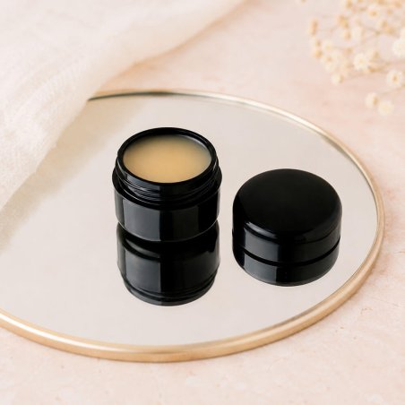 Tarro 5 ml negro de plastico comprar