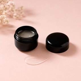 Recipiente preto plastico 5 ml