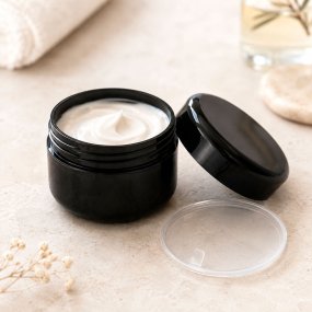 Flacon 100 ml noir avec obturateur