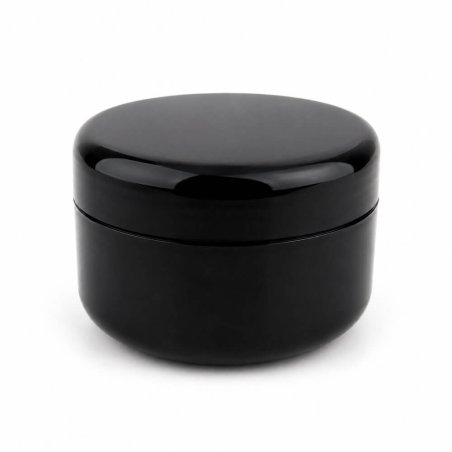 Envase 100 ml negro con obturador