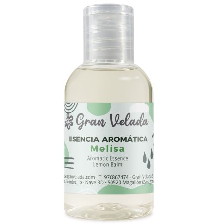 Esencia aromatica de melisa Gran Velada para perfumar cosmetica y velas — frasco