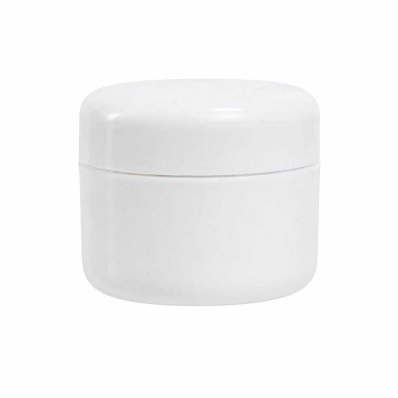 Tarro 50 ml plastico blanco comprar