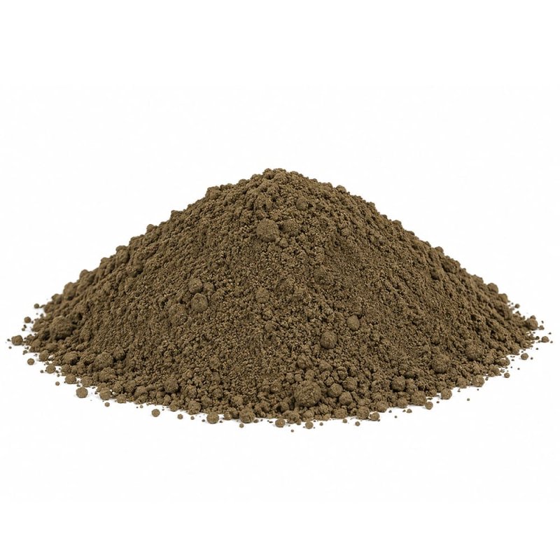 Arcilla mar muerto polvo