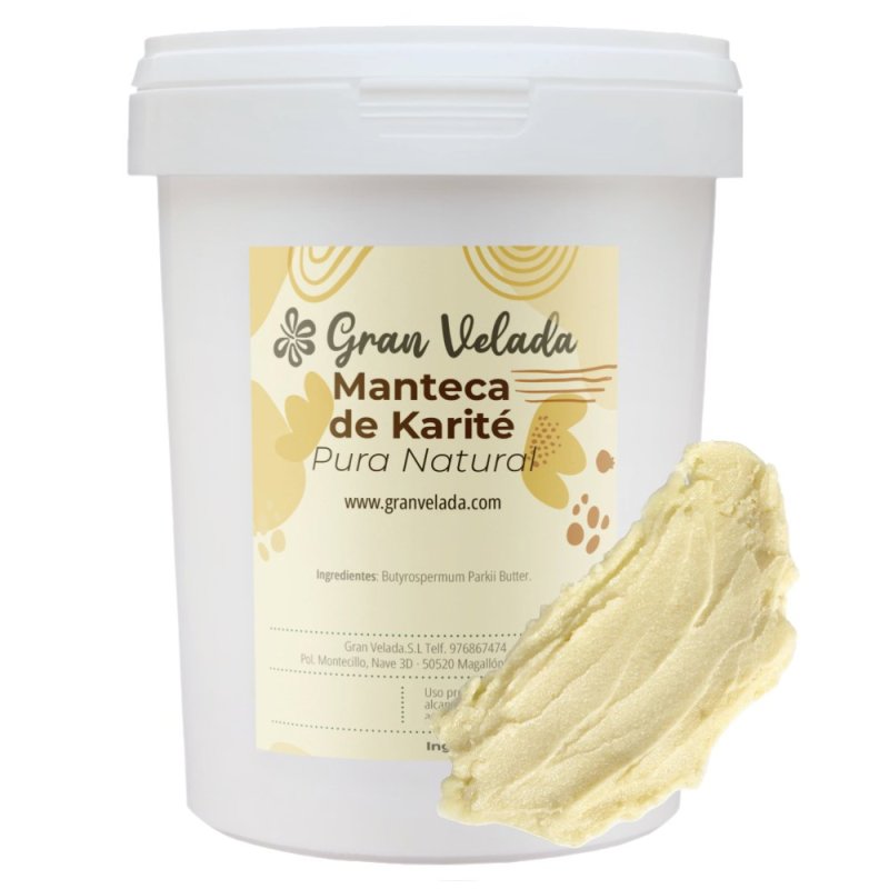 Manteca de karite cruda por mayor