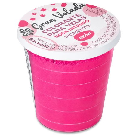Pigmento velas rosa flúo