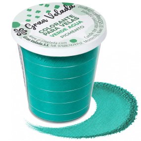 Colorante velas verde agua pigmento