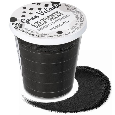 Colorante velas negro