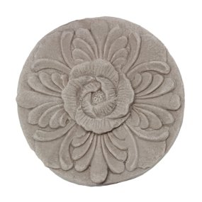 Molde redondo flor para ceramica perfumada