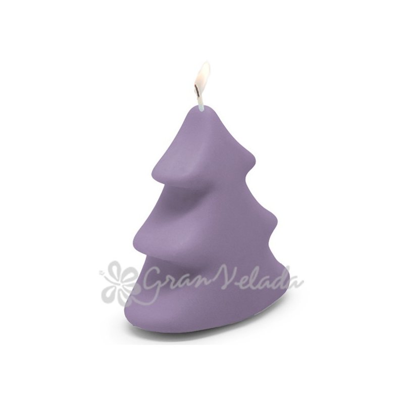 Bougies en sapin moulé pour table de Noël - 3