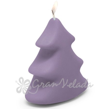 Molde velas abeto para mesa navideña - Molde forma de árbol de navidad. Venta online - Moldes de velas de navidad