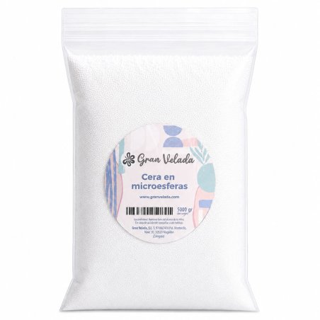 Cera en microesferas Gran Velada para velas al por mayor, bolsa de 5000 g — formato granel