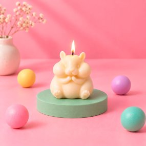 Moule à bougie hamster