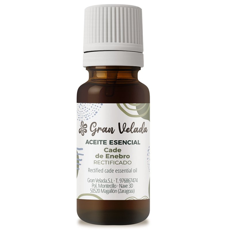 Aceite esencial de cade de enebro para aromaterapia y cosmetica natural
