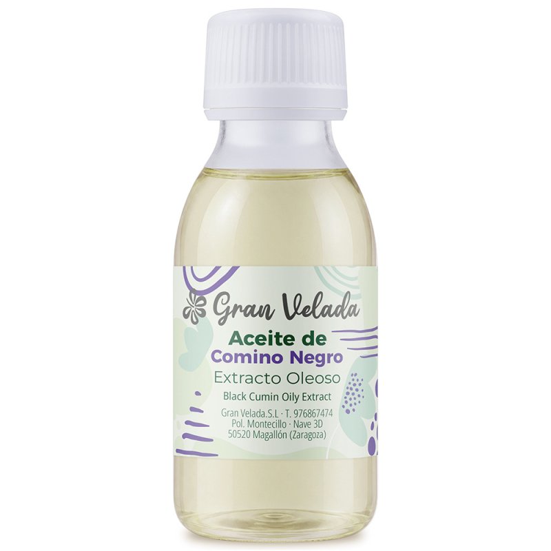 Aceite de comino negro cosmetico