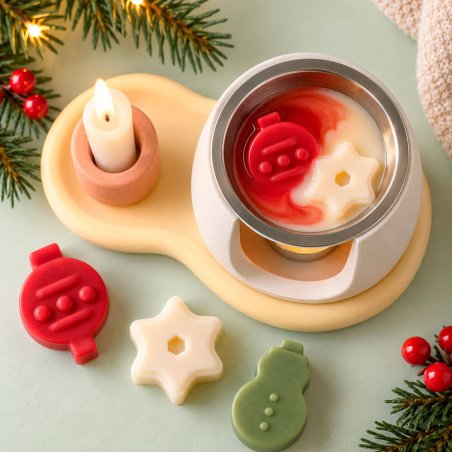 Figuritas de navidad wax melts