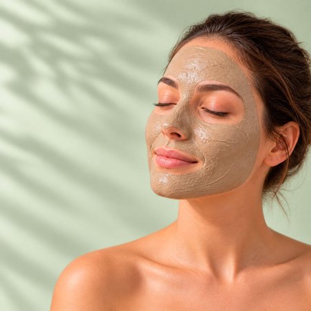 Kit de materiales para hacer mascarilla de arcilla bentonita