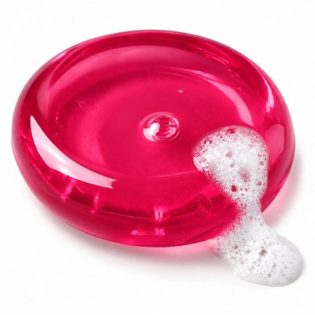 Colorante magenta floxina hidrosoluble polvo en jabón transparente