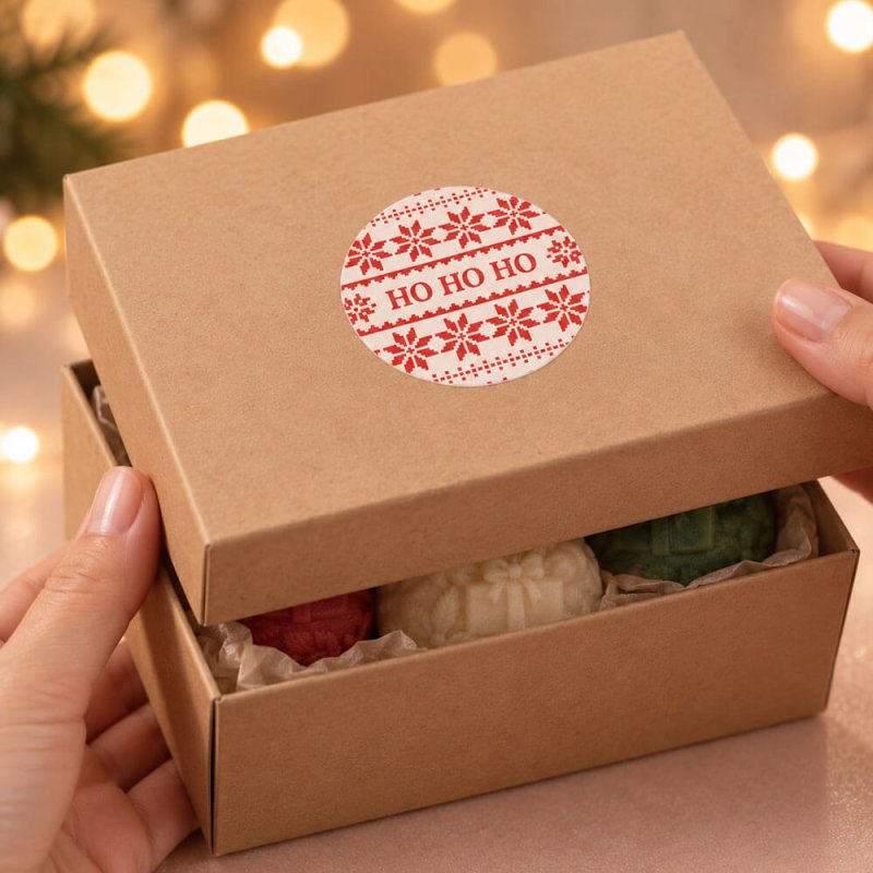 jabones bola de Navidad Papá Noel para regalar