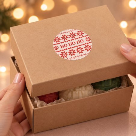 jabones bola de Navidad Papá Noel para regalar