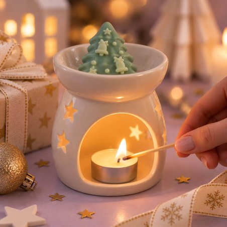 wax melts 12 figuras de Navidad para quemador