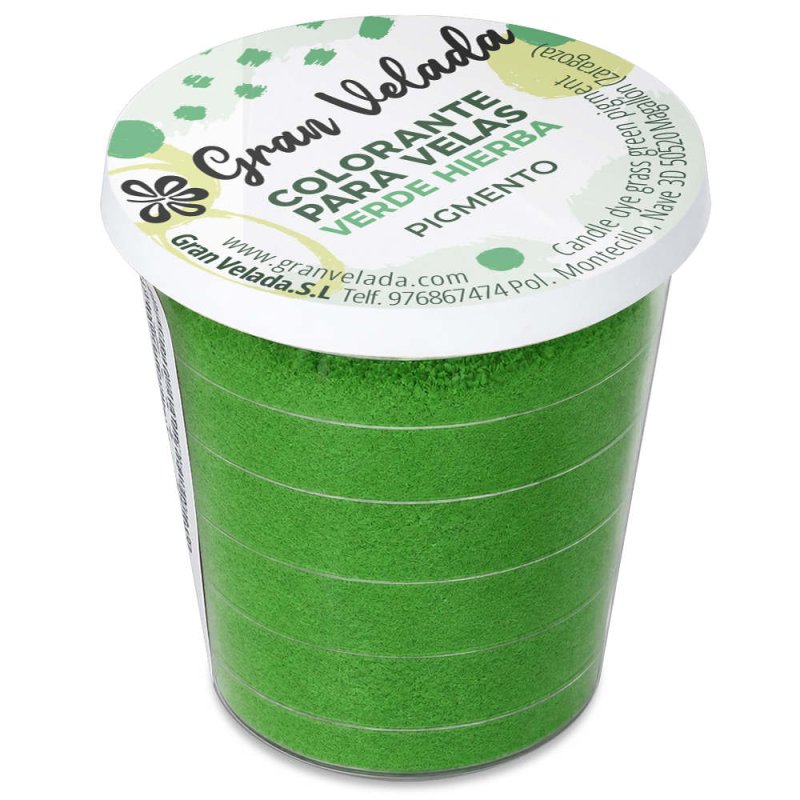Comprar colorante velas verde hierba pigmento