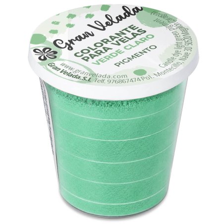 Comprar colorante velas verde claro pigmento