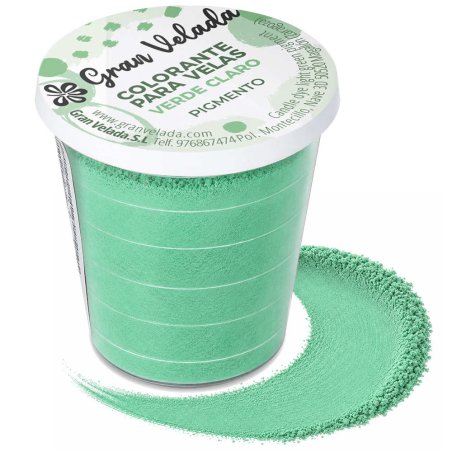 Colorante velas verde claro pigmento