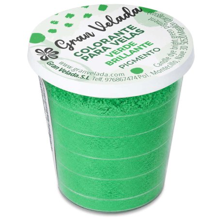 Comprar colorante velas verde brillante pigmento