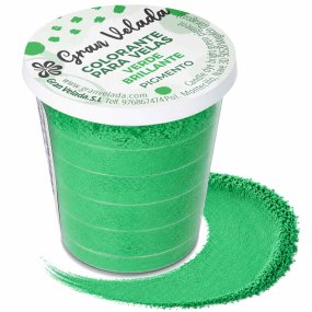Colorante velas verde brillante pigmento