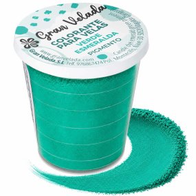 Corante para velas pigmento verde esmeralda
