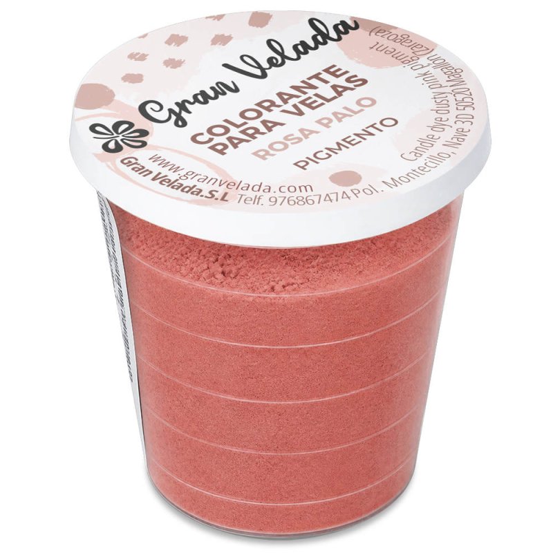 Comprar colorante velas rosa palo pigmento