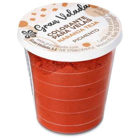 Comprar colorante velas naranja teja pigmento
