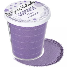 Bougies de teinture pigment lilas