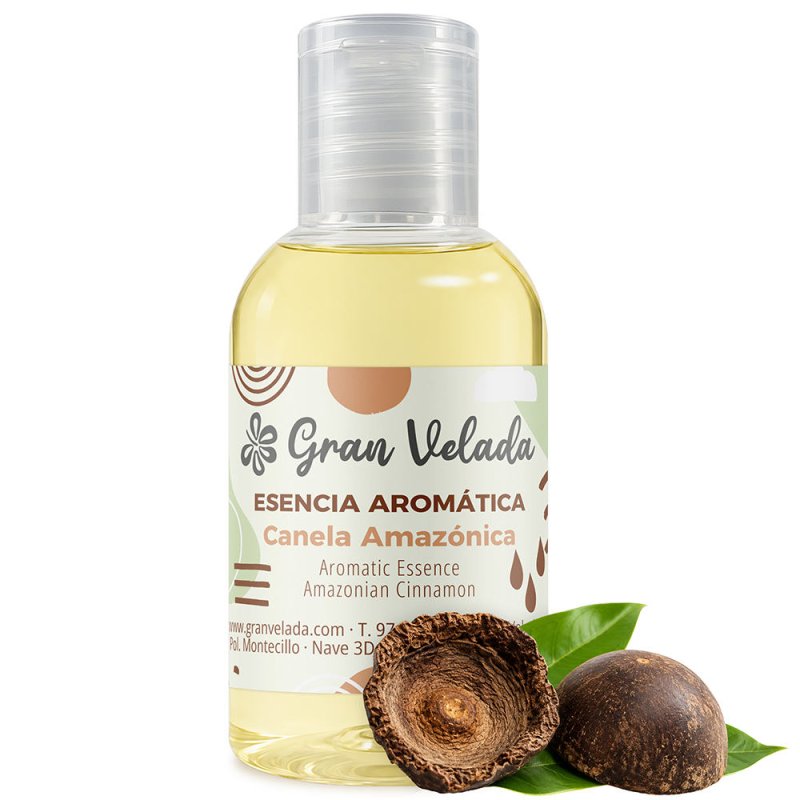 Esencia aromática de canela amazónica