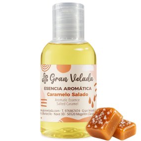 Essência aromática de caramelo salgado