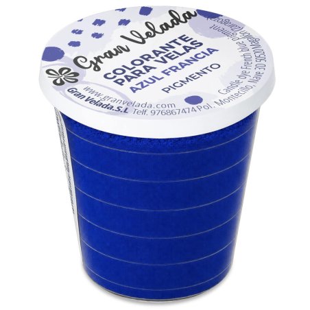 Bougie colorant bleu france pigment
