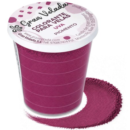 Bougies à colorier pigment de raisin