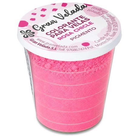 Colorante velas rosa chicle pigmento