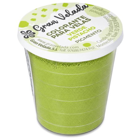 Corante velas pigmento verde pistacho