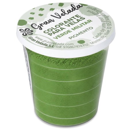 Colorant de bougie pigment vert militaire