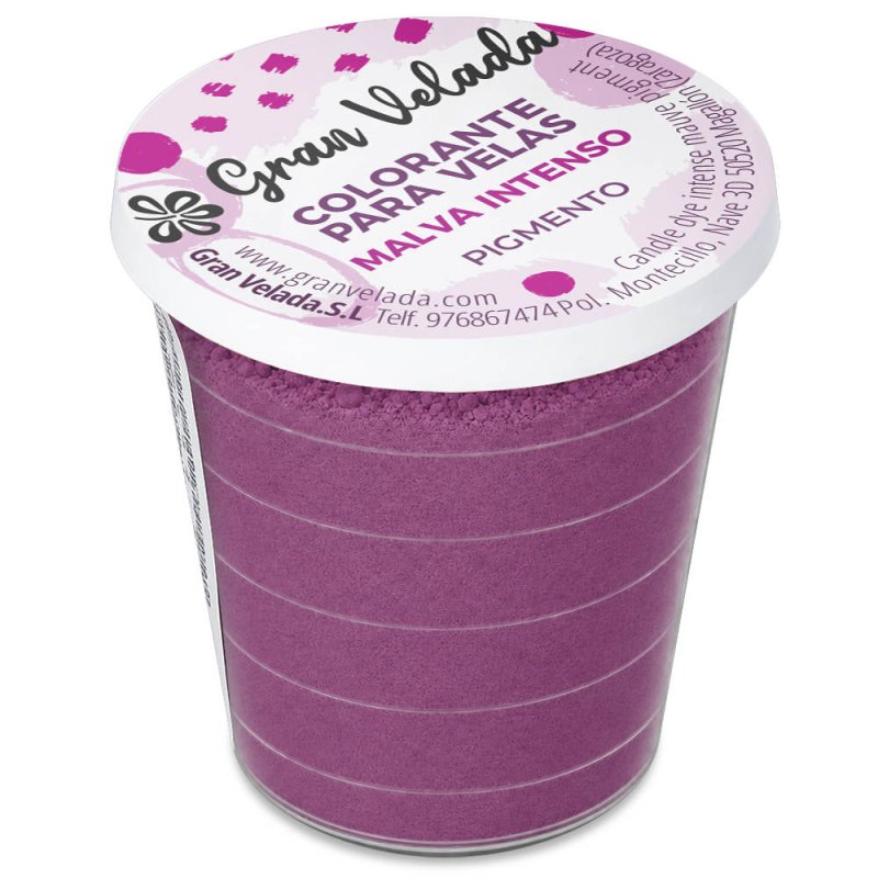 Colorante velas malva intenso pigmento