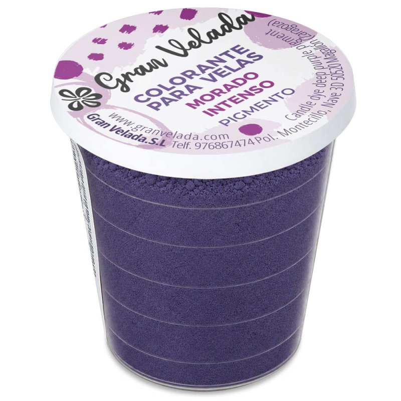 Bougie colorant pigment violet intense