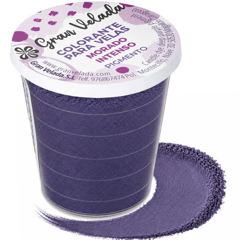 Corante para fazer velas pigmento roxo intenso