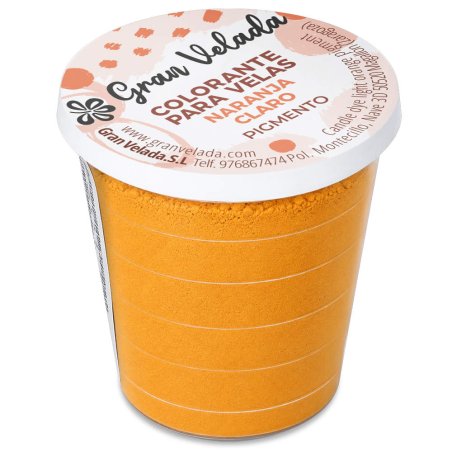 Colorante velas naranja claro pigmento